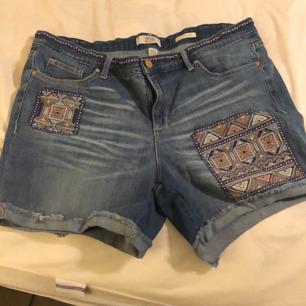 Jean shorts